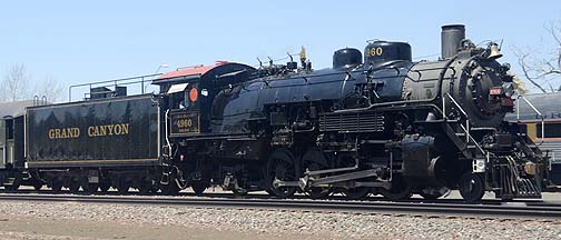 Grand Canyon Railway Steam Locomotive, May 8, 2010